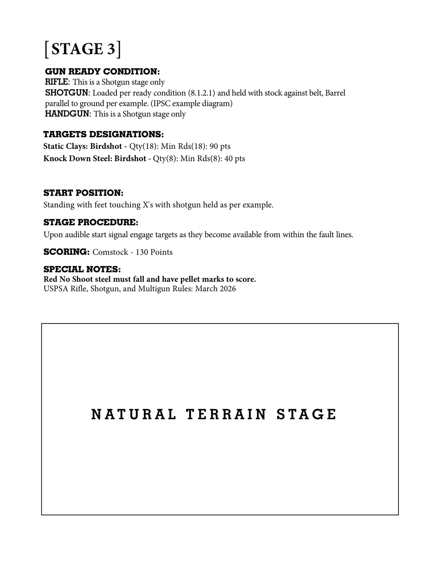 Stage 3 briefing
