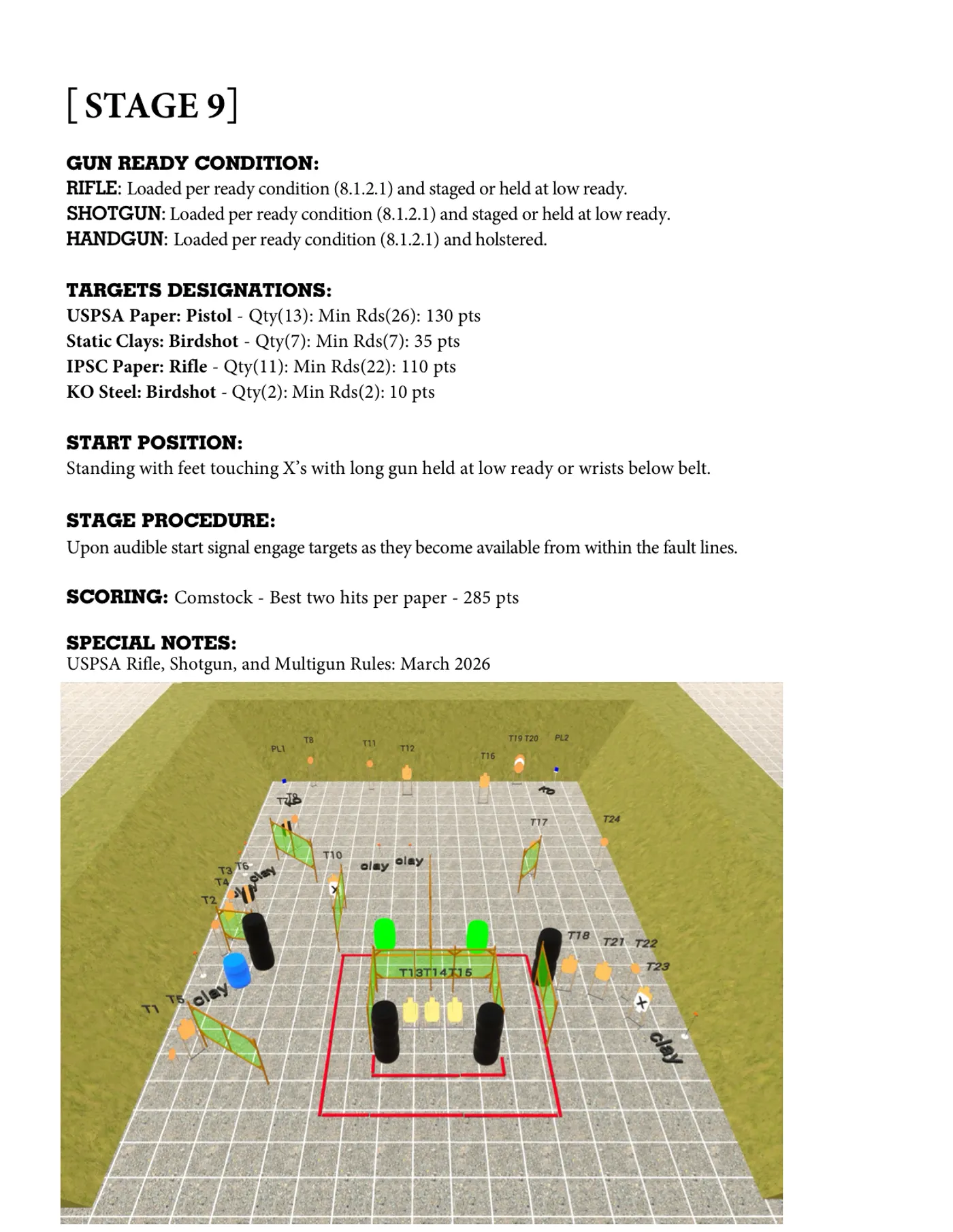 Stage 9 briefing